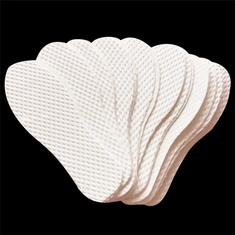 3 Pairs/ lot Disposable Health Insoles Breathable Nature Wood Pulp Shoe Pad White Color Comfortable Inserts for Men and Women