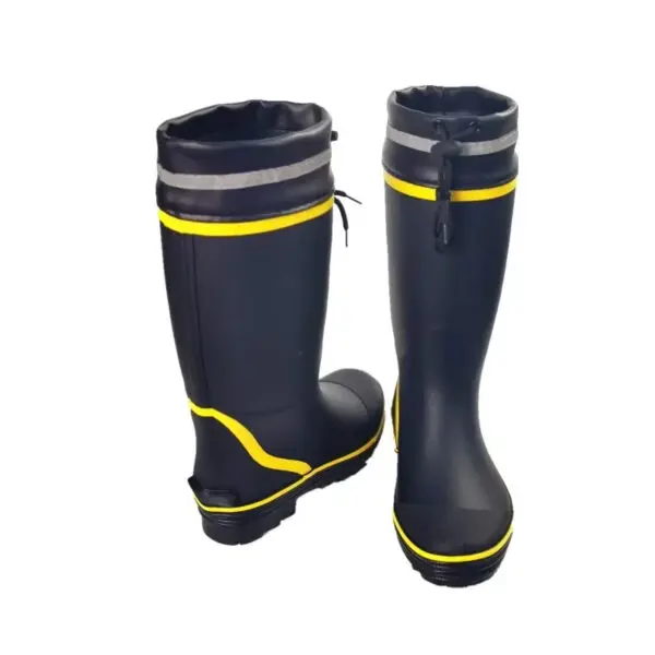 Protective Footwear Waterproof Rubber Rain Boots Steel Safety Herren Stiefel PVC Gum for Industry Fishing Men Women Manufacturer - Image 2