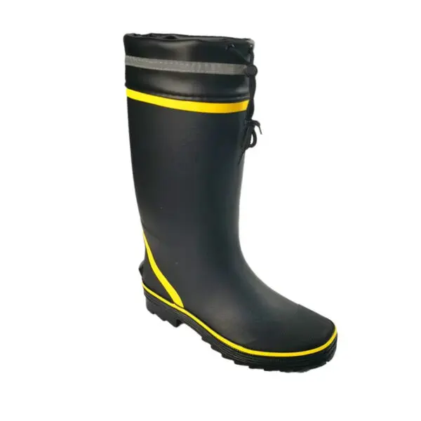 Protective Footwear Waterproof Rubber Rain Boots Steel Safety Herren Stiefel PVC Gum for Industry Fishing Men Women Manufacturer - Image 3