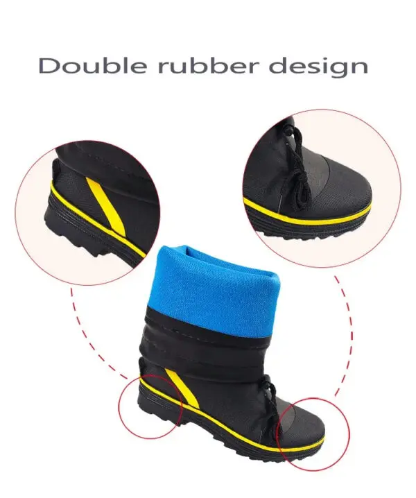 Protective Footwear Waterproof Rubber Rain Boots Steel Safety Herren Stiefel PVC Gum for Industry Fishing Men Women Manufacturer - Image 6
