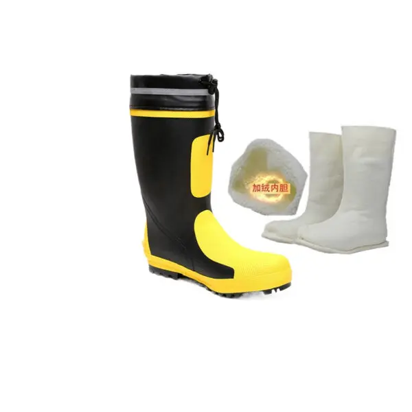 Protective Footwear Waterproof Rubber Rain Boots Steel Safety Herren Stiefel PVC Gum for Industry Fishing Men Women Manufacturer - Image 8
