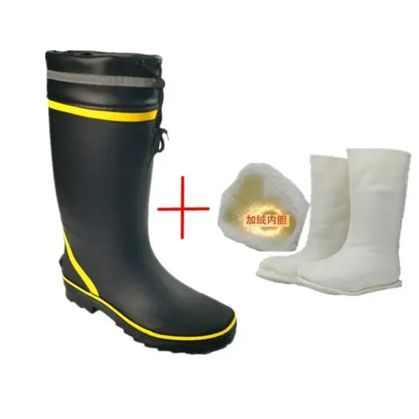 Protective Footwear Waterproof Rubber Rain Boots Steel Safety Herren Stiefel PVC Gum for Industry Fishing Men Women Manufacturer - Image 10