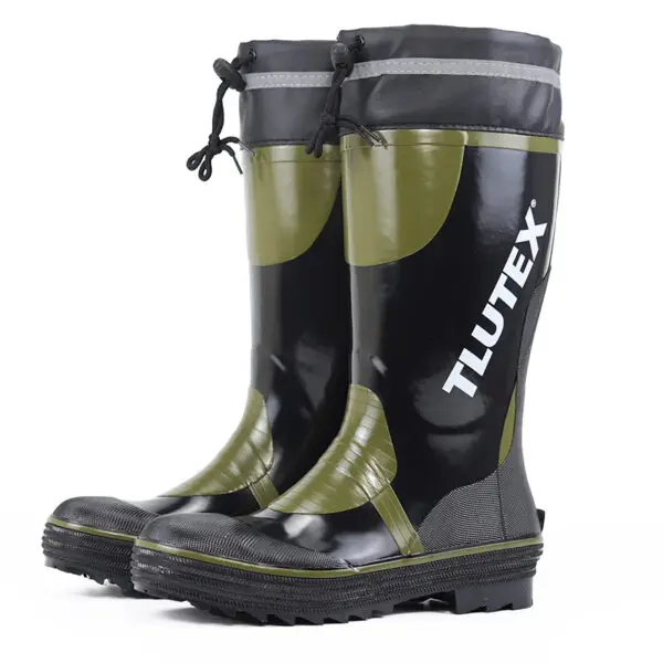 Waterproof Steel Toe High-Tube Work Boots Men's Lightweight Safe Shoes Anti-Crush Breathable Wear-Resistant Rain Shoes - Image 6