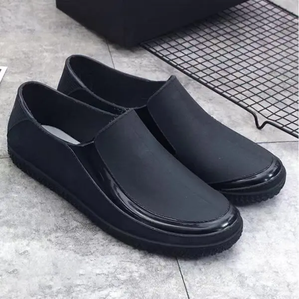 2024 New Men's Water Boots Non-slip Work Rubber Shoes Outdoor Rain Boots Men's New Waterproof Shoes Casual Camping Fishing Shoes - Image 16