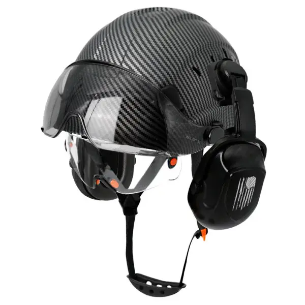 Material: high quality ABSLining: fabric liningColor: WhiteFluorescent greenChinstrip: Y-shaped cap strapinner: 6-point fabricApplicable environment: construction/factory/outdoor/rescue/ridingHat head size: 52-63cmHelmet MeetsEU standard:CE EN397:2012+A1:2012Goggles meets EU standard:CE EN166 - Image 11