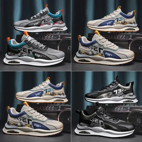 Air Cushion Safety Mesh Shoes Men Women Work Sneakers Lightweight Breathable Men Work Shoes Safety Work Boots Anti-Puncture - Image 3