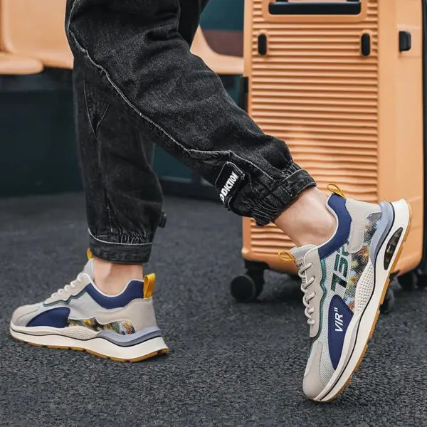 Air Cushion Safety Mesh Shoes Men Women Work Sneakers Lightweight Breathable Men Work Shoes Safety Work Boots Anti-Puncture - Image 6