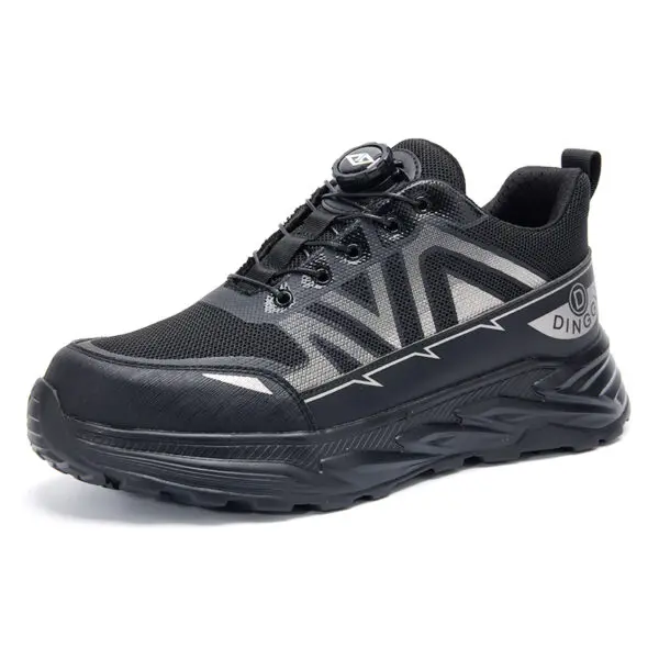 Rotating Button Men Shoes Security Sneakers Steel Toe Shoes Puncture-Proof work Shoes Anti-smash Sport Safety Shoes Protective - Image 8