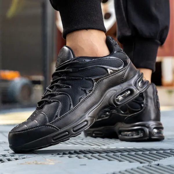 New Men Safety Shoes Steel Toe Sneaker Sport Air Cushion Reflective Work Safety Boots Man Puncture Proof Work Shoes Anti-smash - Image 2
