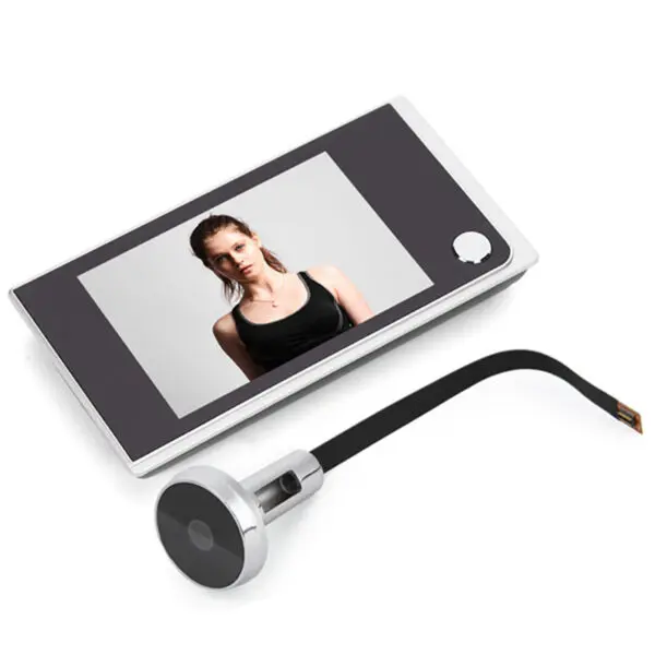 120 Degree Peephole Viewer 3.5" Digital LCD 120 Degree Peephole Viewer Photo Visual Electronic Digital Doorbell Peephole - Image 3
