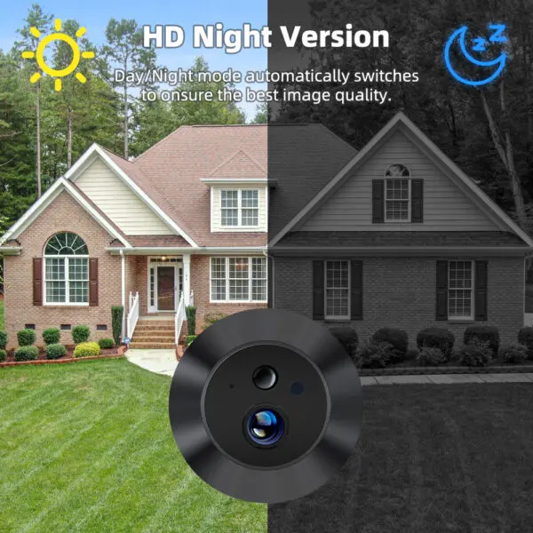 iCam365 APP Smart 3MP Digital Peephole 2.4Ghz WiFi 940NM Night Vision PIR Digital Viewer Door Camera Peepholecam for Apartment - Image 4
