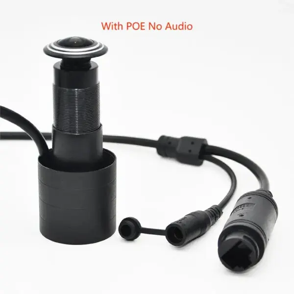 5MP Small Door Eye IP POE Camera Mini Peephole Motion Detection Video-eye Viewer Wireless Intercom Home Security Surveillance Ca - Image 7