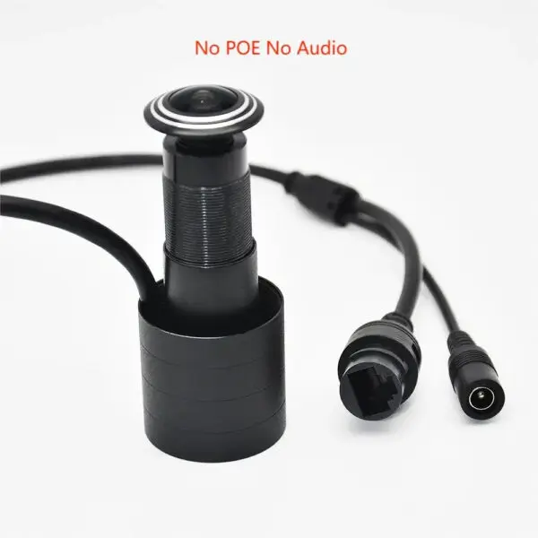 5MP Small Door Eye IP POE Camera Mini Peephole Motion Detection Video-eye Viewer Wireless Intercom Home Security Surveillance Ca - Image 8
