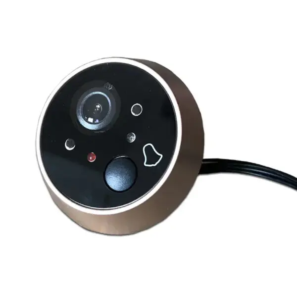 4.3Inch Visual Doorbell IR Night Vision Video Doorbell Eye Peephole Camera170 Degree Angle Peephole Camera Monitor No Battery - Image 2