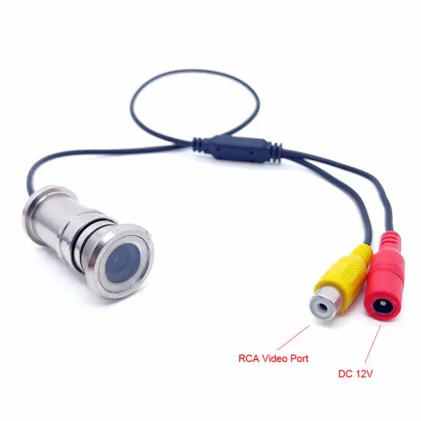 Metal 800TVL Cat Eye Door Hole Camera Security Color CMOS 3.6mm / 2.8mm peephole cctv Security Surveillance mini camera - Image 3