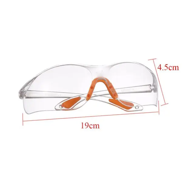 Clear Safety Glasses Protective Eyewear for Men Women Scratch & Impact Resistant Eye Protection for Work Lab - Image 6