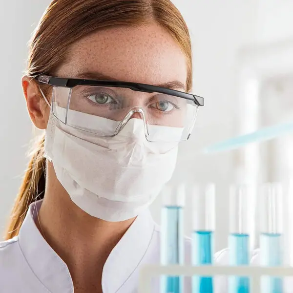 2/10Pcs Anti-Splash Work Safety Glasses Eye Protecting Lab Goggles Protective Industrial Wind Dust Proof Goggles Cycling Glasses - Image 4