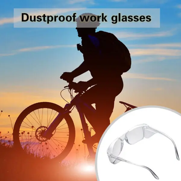 Clear Vented Safety Glasses for Work Eye Protection Anti Lab Fog Glasses Dust-proof Industrial Safety Lenses Security Protection - Image 6