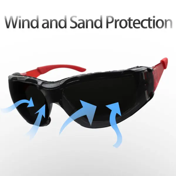 SAFETREE Elastic Strap Safety Goggle Work Eyewear Protection AntI-fog Anti-Scratch ANSI/ISEA Z87.1-2020 - Image 4
