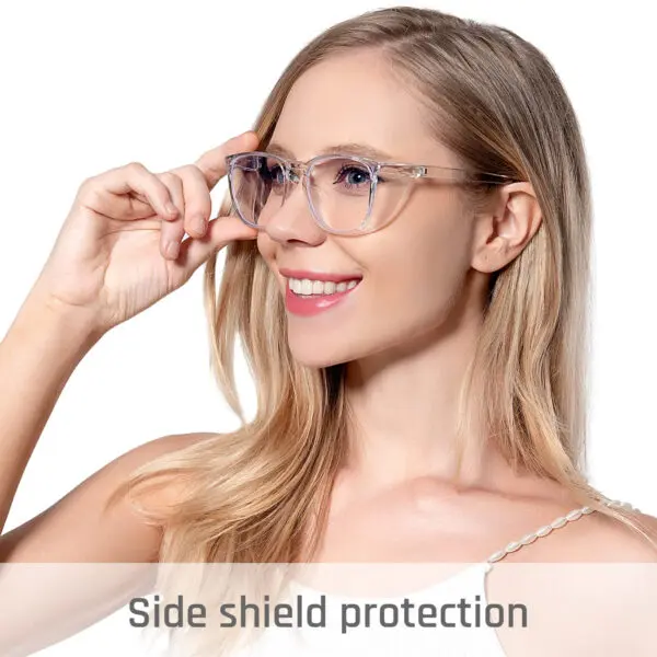 Clear Safety Glasses Cute Goggles For Women Eye Protection With Anti-Fog Lens Scratch Resistant Work Glass For Men & Nurse - Image 5