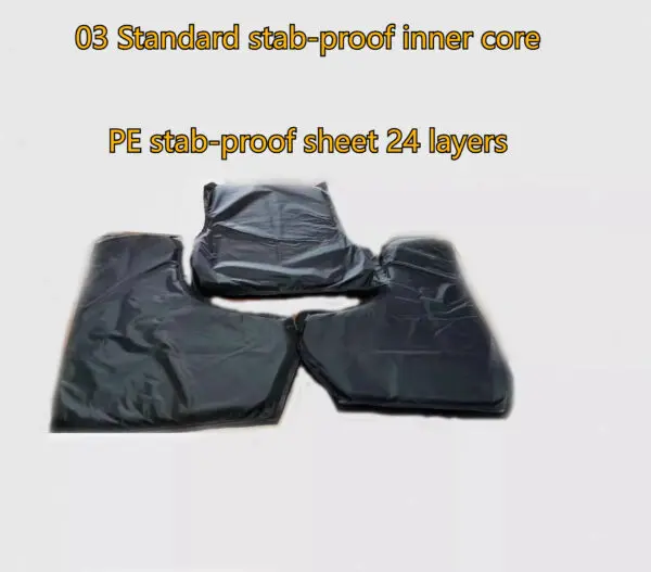 Fluorescent Yellow PE Anti-stab Tactical Vest Duty Reflective Clothing Multi-functional Training Clothing Breathable Comfortable - Image 6