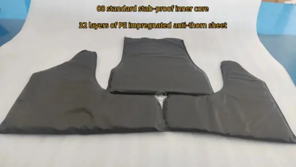 Fluorescent Yellow PE Anti-stab Tactical Vest Duty Reflective Clothing Multi-functional Training Clothing Breathable Comfortable - Image 10