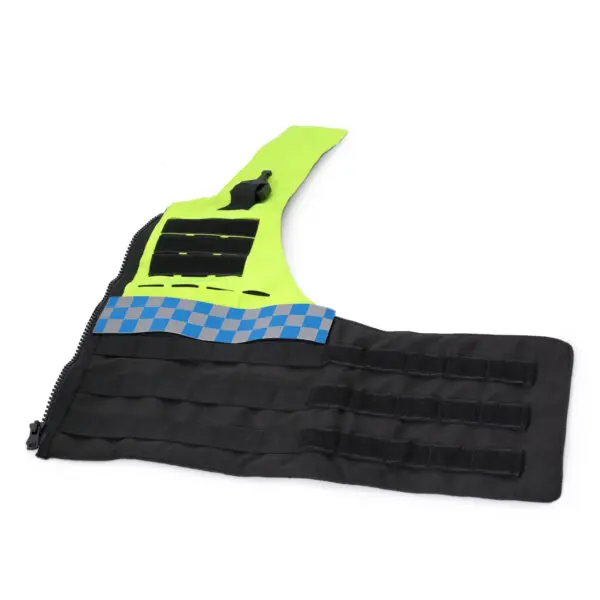 Fluorescent Armor Raccoon Patrol Reflective Men's Tactical Vest Quick Reaction Combat Vest Anti Stab Clothing - Image 4