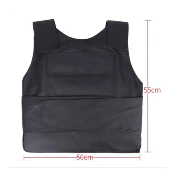 High Manganese Steel Hard Anti-stab Vest Outdoor Body Security Cut Proof Anti-Puncture Vest Armor Tactic Defence Guard Clothing - Image 4