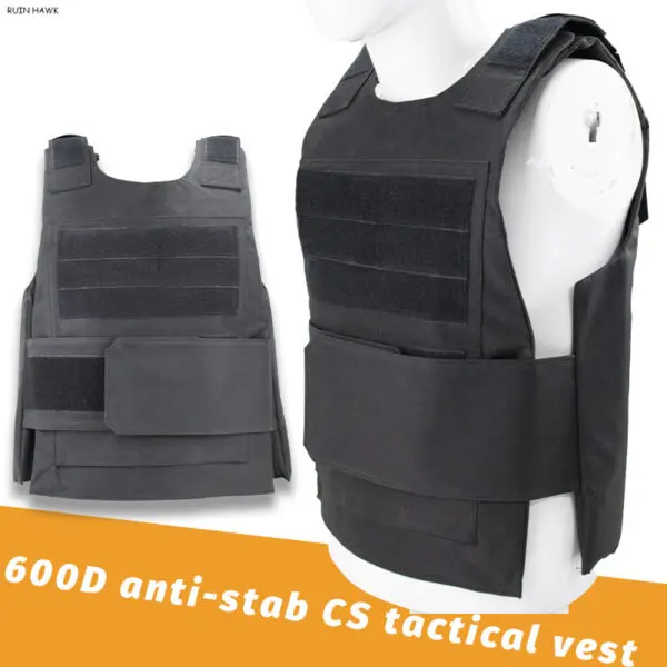 Men's army combat bulletproof vest, outdoor hunting air gun, colored single unit equipment, CS combat accessories, level 2 vest