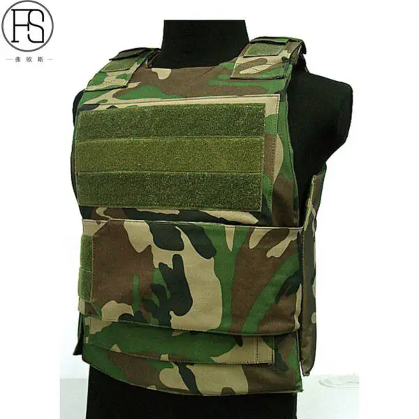 Men's army combat bulletproof vest, outdoor hunting air gun, colored single unit equipment, CS combat accessories, level 2 vest - Image 10