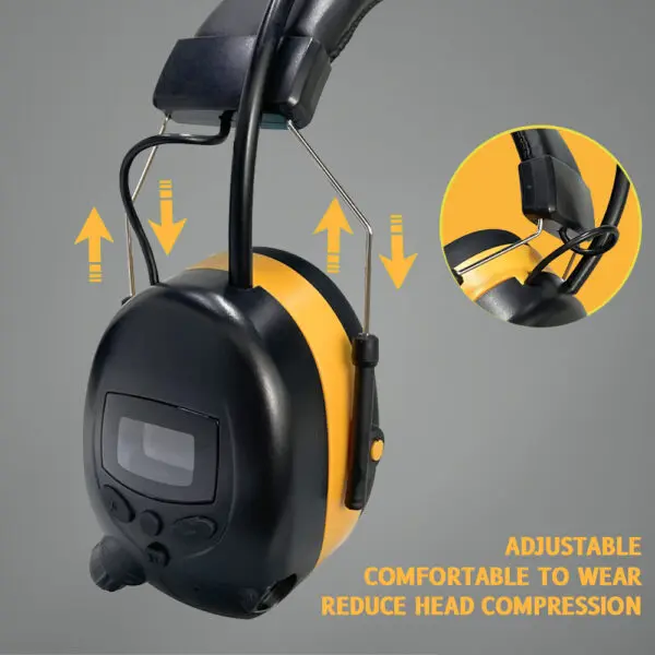 Headphone Electronic 5.0 Bluetooth earmuffs Shooting Ear Protection for hunting Noise Reduction Professional Tactical - Image 5