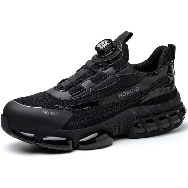 Men Sport Safety Shoes Air Cushion Work Sneakers Anti-Puncture Breathable Work Shoes Boots Men Women Steel Toe Shoes Lightweight - Image 13