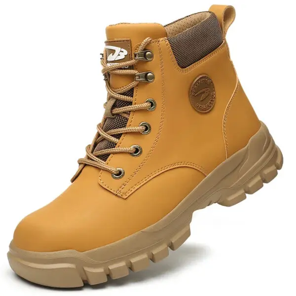 Waterproof Safety Wrok Boots For Men Steel Toe Cap Lightweight Indestructible Industry Chelsea Boots Puncture-Proof Footwear - Image 10