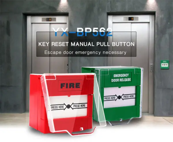 Fire Emergency Reset Switch Fire Alarm Switch Key Reset Button Access Control Manual Fire Alarm Activation Button - Image 6