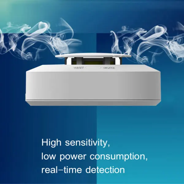 MULO Smoke Detector 433MHz Fire Alarm Sensor Home Security System Firefighters Fire Equipment Smokehouse 441BD