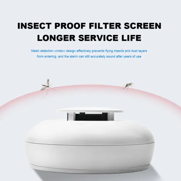 DFA WiFi TUYA Smart Smoke Wireless Interconnected Smoke Detector Fire Alarm High Sensitivity Safety Prevention Home Sensor 80DB - Image 3