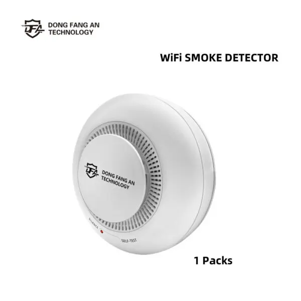 DFA WiFi TUYA Smart Smoke Wireless Interconnected Smoke Detector Fire Alarm High Sensitivity Safety Prevention Home Sensor 80DB - Image 7