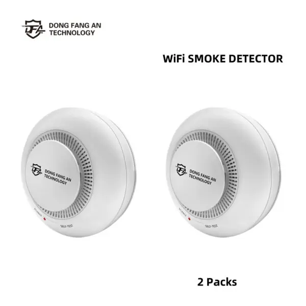 DFA WiFi TUYA Smart Smoke Wireless Interconnected Smoke Detector Fire Alarm High Sensitivity Safety Prevention Home Sensor 80DB - Image 8