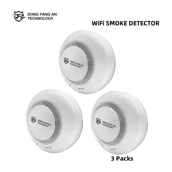 DFA WiFi TUYA Smart Smoke Wireless Interconnected Smoke Detector Fire Alarm High Sensitivity Safety Prevention Home Sensor 80DB - Image 9