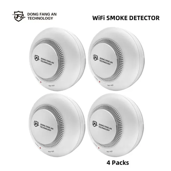 DFA WiFi TUYA Smart Smoke Wireless Interconnected Smoke Detector Fire Alarm High Sensitivity Safety Prevention Home Sensor 80DB - Image 10