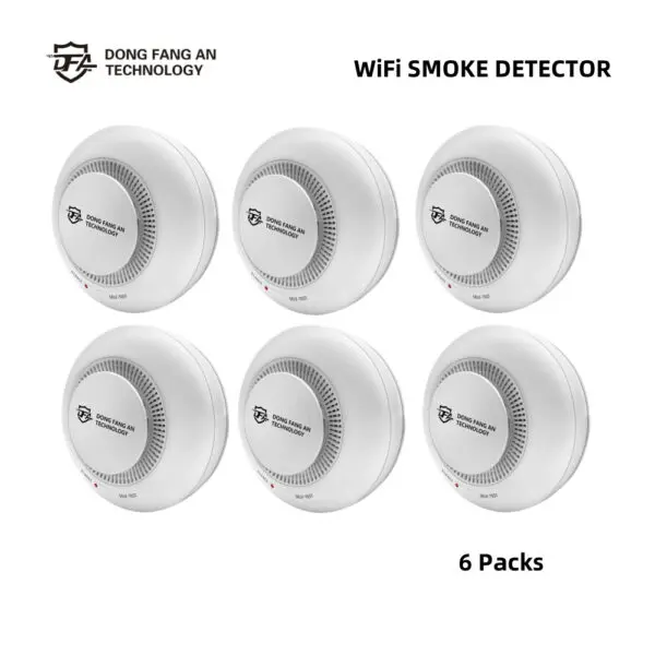 DFA WiFi TUYA Smart Smoke Wireless Interconnected Smoke Detector Fire Alarm High Sensitivity Safety Prevention Home Sensor 80DB - Image 11
