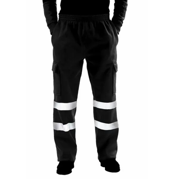 Men Road Work High Visibility Overalls Casual Pocket Work Casual Trouser Pants - Image 2