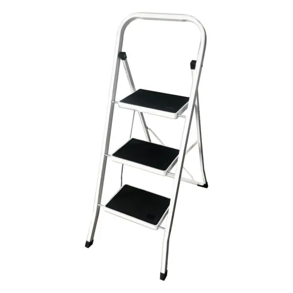 Steel Folding 3 Step Folding with Anti-Slip Pedal Lightweight with Handrails NonSlip Small Stool Ladders For Kitchen Touring car - Image 7