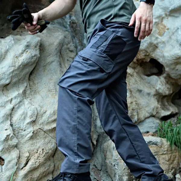 New Tactical Work Pants Men Outdoor Cargo Trousers Multi-pocket Waterproof Pant Autumn Spring Outdoor Workwear Hiking Trousers - Image 6