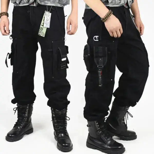 Men's Fashion Work Pants Outdoor Wear-resistant Mountaineering Trousers Work Clothes Street Fashion Cargo Pants Joggers