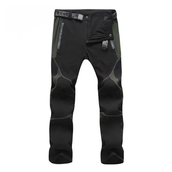 Men's Lightweight Ultra Quick Dry Pants Stretch Thin Waterproof Trousers Military Tactical Sweatpants Casual Work Cargo Pants - Image 2