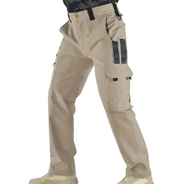 Multi-Pocket Men's Tactical Casual Pants Joggers Cargo Pants Outdoor Hiking Trousers Wear-Resistant Training Overalls Streetwear - Image 2