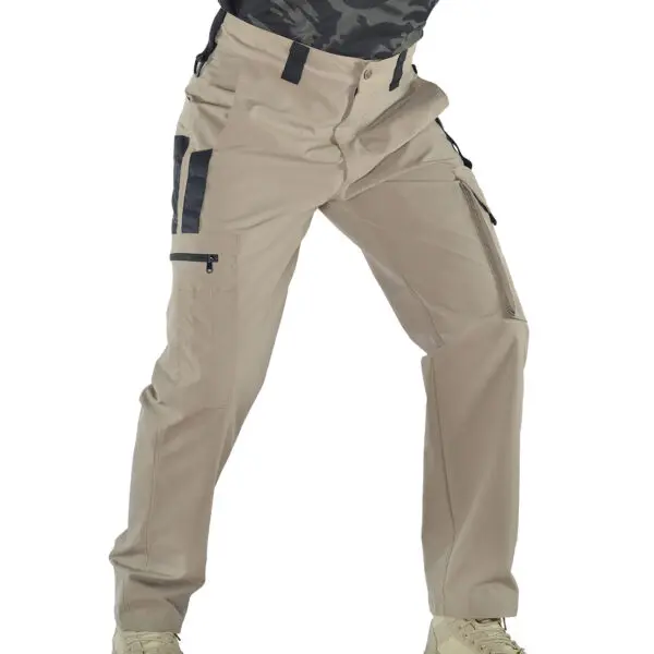 Multi-Pocket Men's Tactical Casual Pants Joggers Cargo Pants Outdoor Hiking Trousers Wear-Resistant Training Overalls Streetwear - Image 7