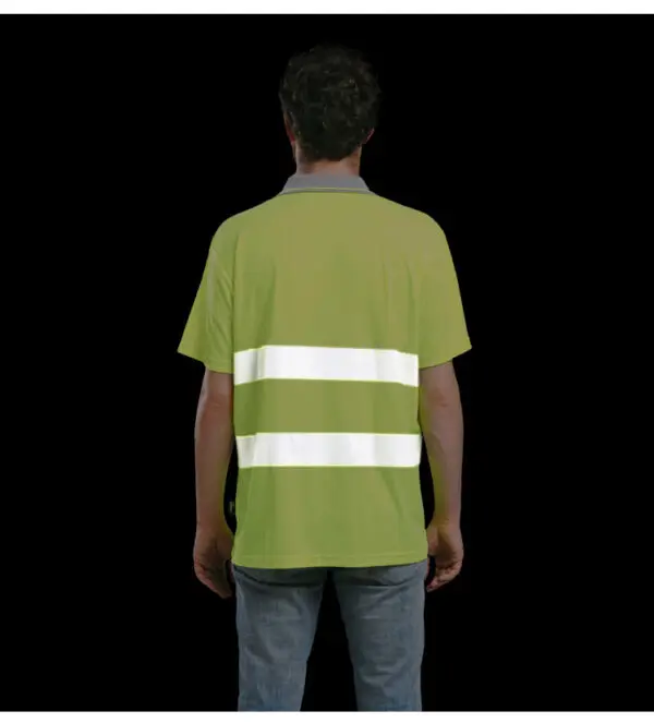 Night Work Reflective Safety Shirt Clothing Quick Drying Short Sleeved T-shirt Protective Clothes For Construction Workwear - Image 5