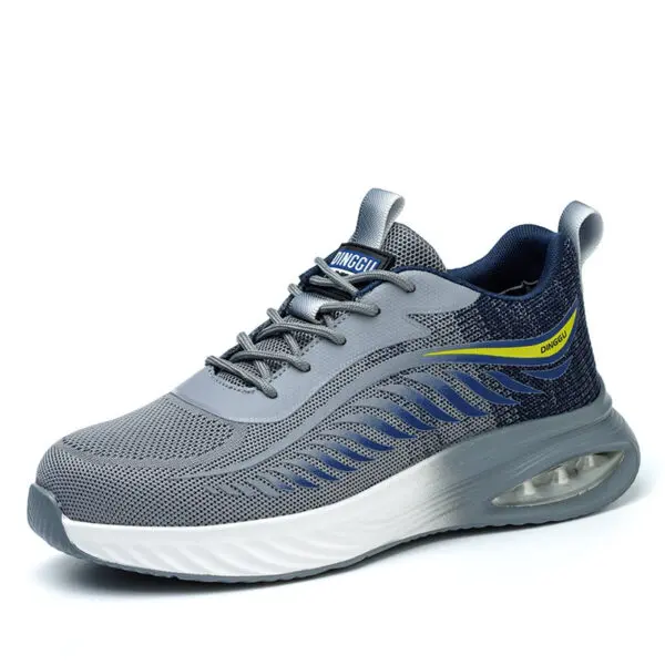 Men Safety Shoes Air Cushion Anti-smash Anti-puncture Protective Work Shoes Indestructible Safety Boots Steel Toe Work Sneakers - Image 8